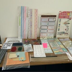 Scrapbook Bundle - New and used items